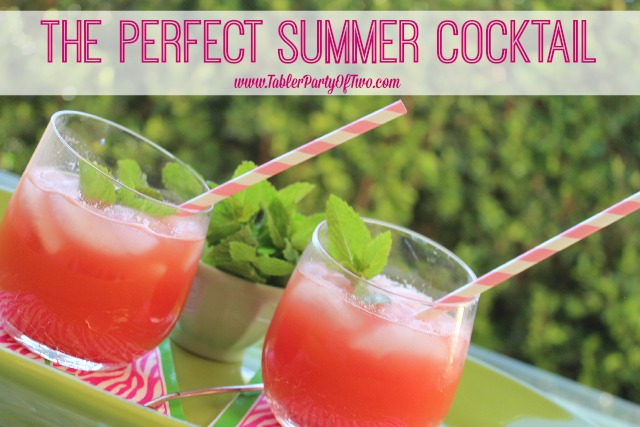 The Perfect Summer Cocktail