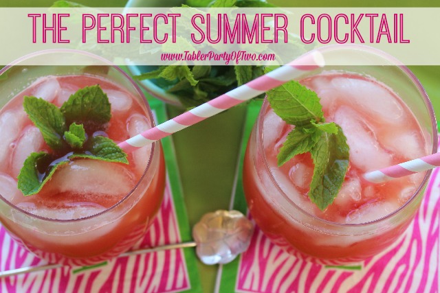 The Perfect Summer Cocktail