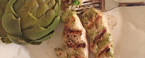 Crazy Good Cilantro Grilled Chicken