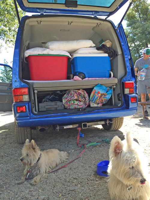 No glamping here!
