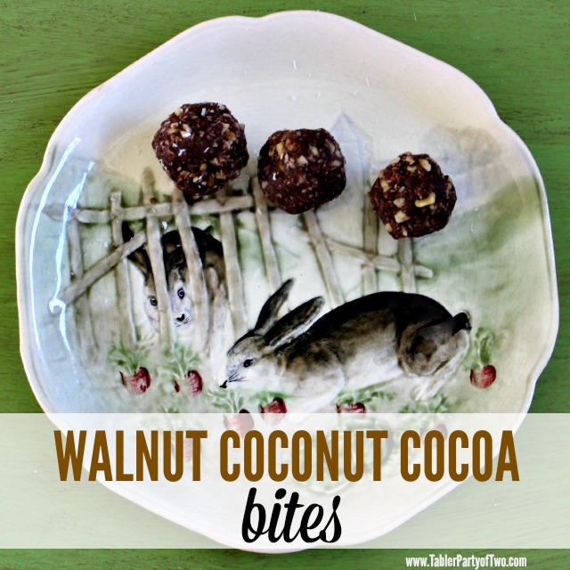 walnut coconut cocoa bites