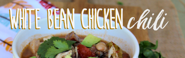 Easy and Delish White Bean Chicken Chili + I’m on Yummly!