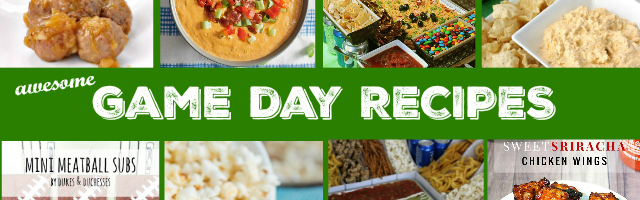 Game Day Recipes & Sunday Features {61}
