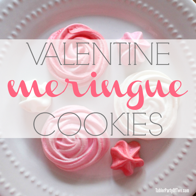 Meringue Cookies... so pretty and delish!