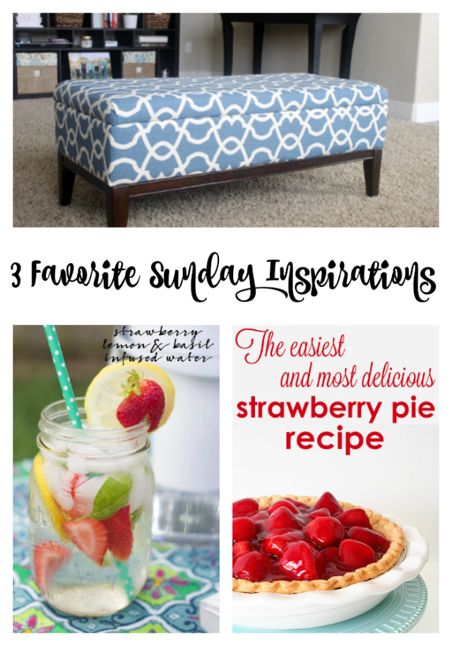 3 Favorite Sunday Inspirations