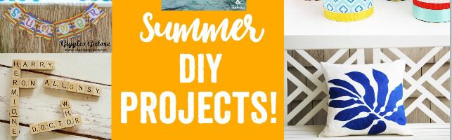 Sensational Summer DIY Projects Sunday Features {86}