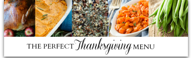 The Perfect Thanksgiving Menu at Sunday Features {103} is Live!