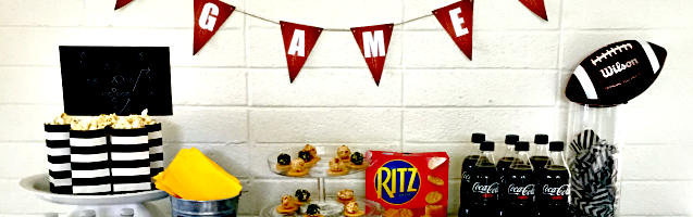 Best Football Party Ever (plus game day recipes!)