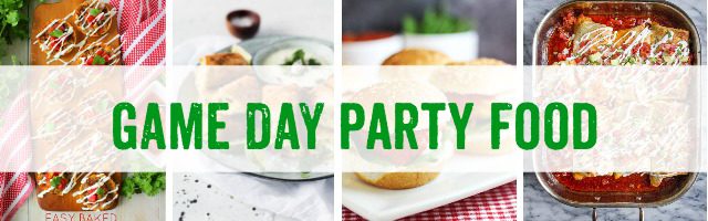 Game Day Party Food and Sunday Features {160}