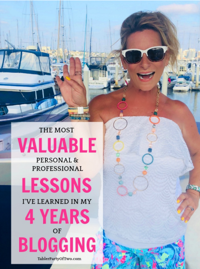 The MOST VALUABLE LESSONS I've learned in four years of blogging!